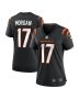 Women’s Cincinnati Bengals Stanley Morgan Black Player Game Jersey