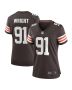 Women’s Cleveland Browns Alex Wright Brown Team Game Jersey