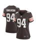 Women’s Cleveland Browns Dalvin Tomlinson Brown Game Player Jersey