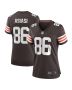 Women’s Cleveland Browns Devin Asiasi Brown Game Jersey