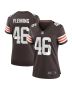 Women’s Cleveland Browns Don Fleming Brown Retired Player Jersey