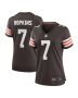 Women’s Cleveland Browns Dustin Hopkins Brown Team Game Jersey
