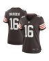 Women’s Cleveland Browns Jaelon Darden Brown Team Game Jersey