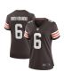 Women’s Cleveland Browns Jeremiah Owusu-Koramoah Brown Team Game Jersey