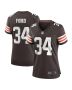 Women’s Cleveland Browns Jerome Ford Brown Game Player Jersey