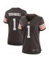 Women’s Cleveland Browns Juan Thornhill Brown Team Game Jersey
