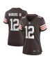 Women’s Cleveland Browns Michael Woods II Brown Game Player Jersey