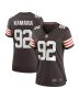 Women’s Cleveland Browns Sam Kamara Brown Team Game Jersey
