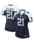 Women’s Dallas Cowboys Ezekiel Elliott Navy Alternate Game Team Jersey
