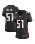 Women’s DeAngelo Malone Atlanta Falcons Black Game Player Jersey