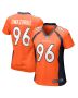 Women’s Denver Broncos Eyioma Uwazurike Orange Game Player Jersey