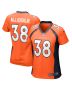 Women’s Denver Broncos Jaleel McLaughlin Orange Game Jersey