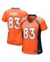 Women’s Denver Broncos Michael Bandy Orange Team Game Jersey