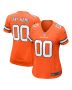 Women’s Denver Broncos Orange Alternate Custom Game Jersey