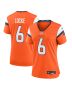 Women’s Denver Broncos P.J. Locke Orange Team Game Jersey