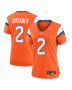 Women’s Denver Broncos Patrick Surtain II Orange Mile High Collection Game Jersey