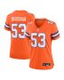 Women’s Denver Broncos Randy Gradishar Orange Mile High Collection 1977 Throwback Retired Player Game Jersey