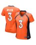 Women’s Denver Broncos Russell Wilson Orange Player Jersey