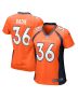 Women’s Denver Broncos Tyler Badie Orange Team Game Jersey