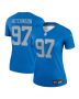 Women’s Detroit Lions Aidan Hutchinson Blue Alternate Legend Player Performance Top