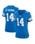 Women’s Detroit Lions Amon-Ra St. Brown Blue Team Game Jersey