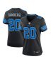 Women’s Detroit Lions Barry Sanders Black 2nd Alternate Retired Player Game Jersey