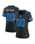 Women’s Detroit Lions Black Alternate Custom Game Jersey
