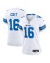 Women’s Detroit Lions Jared Goff White Game Jersey