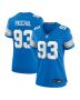 Women’s Detroit Lions Josh Paschal Blue Team Game Jersey