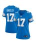 Women’s Detroit Lions Michael Badgley Blue Team Game Jersey