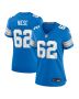 Women’s Detroit Lions Michael Niese Blue Team Game Jersey