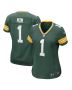 Women’s Green Bay Packers Number 1 Mom Green Game Jersey