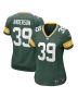 Women’s Green Bay Packers Zayne Anderson Green Team Game Jersey