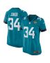 Women’s Gregory Junior Jacksonville Jaguars Teal Game Player Jersey