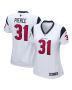 Women’s Houston Texans Dameon Pierce White Game Player Jersey