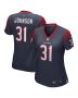 Women’s Houston Texans David Johnson Navy Game Player Jersey