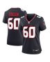 Women’s Houston Texans Dieter Eiselen Navy Team Game Jersey