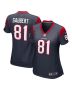 Women’s Houston Texans Eric Saubert Navy Game Jersey