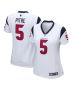 Women’s Houston Texans Jalen Pitre White Game Player Jersey