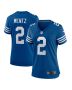 Women’s Indianapolis Colts Carson Wentz Royal Alternate Game Jersey
