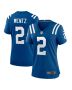 Women’s Indianapolis Colts Carson Wentz Royal Game Jersey