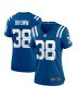 Women’s Indianapolis Colts Pharaoh Brown Royal Game Player Jersey