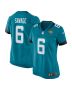 Women’s Jacksonville Jaguars Darnell Savage Teal Team Game Jersey