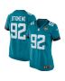 Women’s Jacksonville Jaguars Esezi Otomewo Teal Team Game Jersey