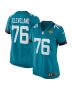 Women’s Jacksonville Jaguars Ezra Cleveland Teal Game Jersey