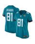 Women’s Jacksonville Jaguars Josiah Deguara Teal Team Game Jersey