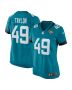 Women’s Jacksonville Jaguars Leonard Taylor Teal Game Jersey