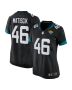 Women’s Jacksonville Jaguars Ross Matiscik Black Game Jersey