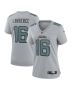 Women’s Jacksonville Jaguars Trevor Lawrence Gray Atmosphere Fashion Game Jersey