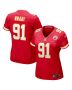 Women’s Kansas City Chiefs Derrick Nnadi Red Game Jersey